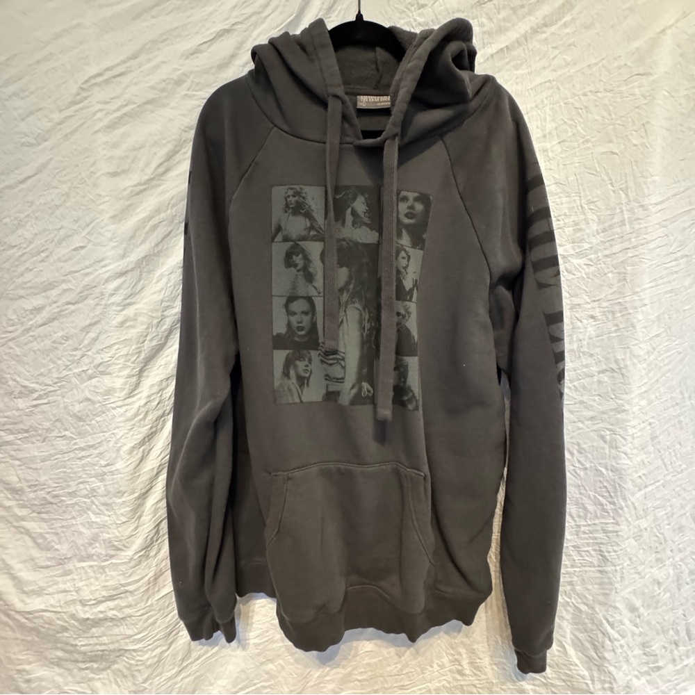 Taylor Swift Charcoal Graphic Hoodie